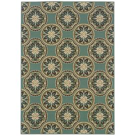 Mansfield Blue & Ivory Area Rug