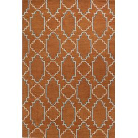 Falcon Turquoise & Ivory Area Rug