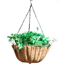Hyde Park Round Hanging Planter