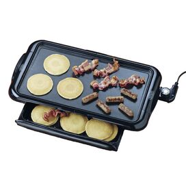 Griddle with Warming Drawer