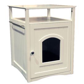 Nightstand Pet Crate End Table