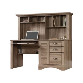 Harbor View Computer Desk with Hutch