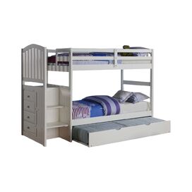 Donco Kids Twin Standard Bunk Bed with Trundle