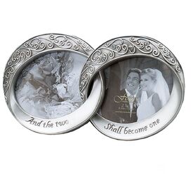 Wedding Melissa Double Rings Picture Frame