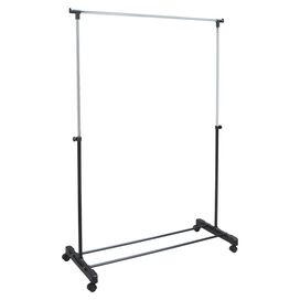 Free Standing Storage Rolling Garment Rack Clothes Hanger