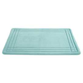 Geoplex Embossed Memory Foam Mat in Jade