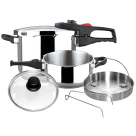 7 Piece Tri-Ply Stainless Steel Cookware Set