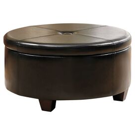 Upholstered Decorative Storage Ottoman