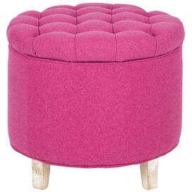 Upholstered Storage Ottoman