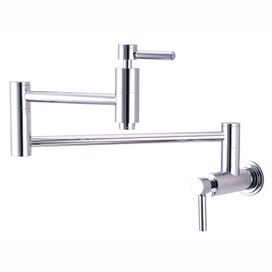Single Handle Deck-Mounted Kitchen Sink Faucet