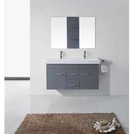 Double Bathroom Vanity Set with Mirror