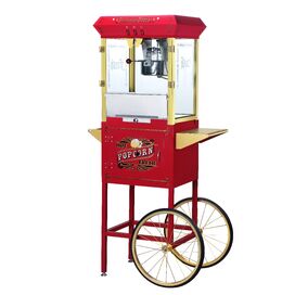 Princeton 8 Ounce Antique Popcorn Machine with Cart