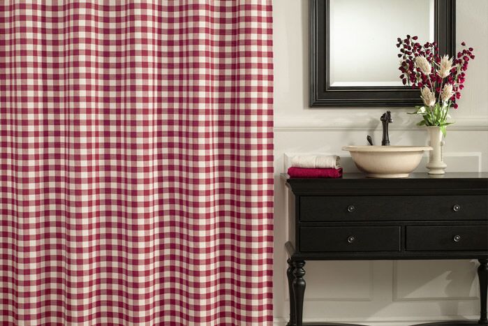 Shower Curtains Joss Main, Classic Check Shower Curtain Grays
