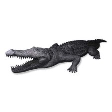 resin alligator statue