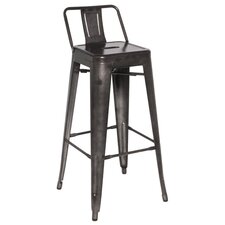 Bar (28"-33") Low Back Bar Stools | Wayfair