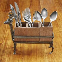 Gifts For The Hostess Birch Lane   4 Piece%2BMetal%2BDeer%2BCaddy 