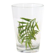 Bamboo Leaf 8 Oz. Acrylic Drinkware (Set of 6)