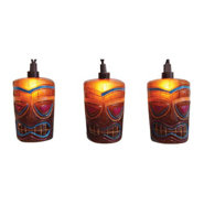 Tropical Paradise Decorated Brown Party Patio Tiki 10 Light Novelty String Light