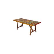 Buoy Crazy Reclaimed Wood Dining Table