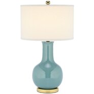 27.5" H Table Lamp with Drum Shade