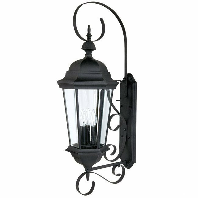 Carriage House 3 Light Outdoor Sconce | Wayfair