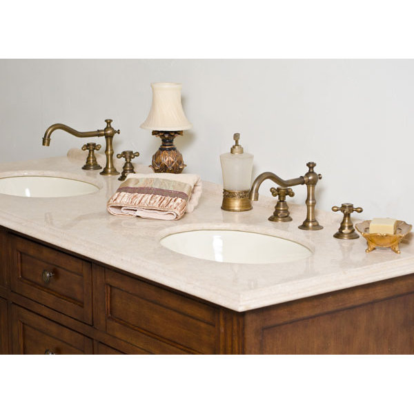 Baron 60" Double Bathroom Vanity Set Wayfair