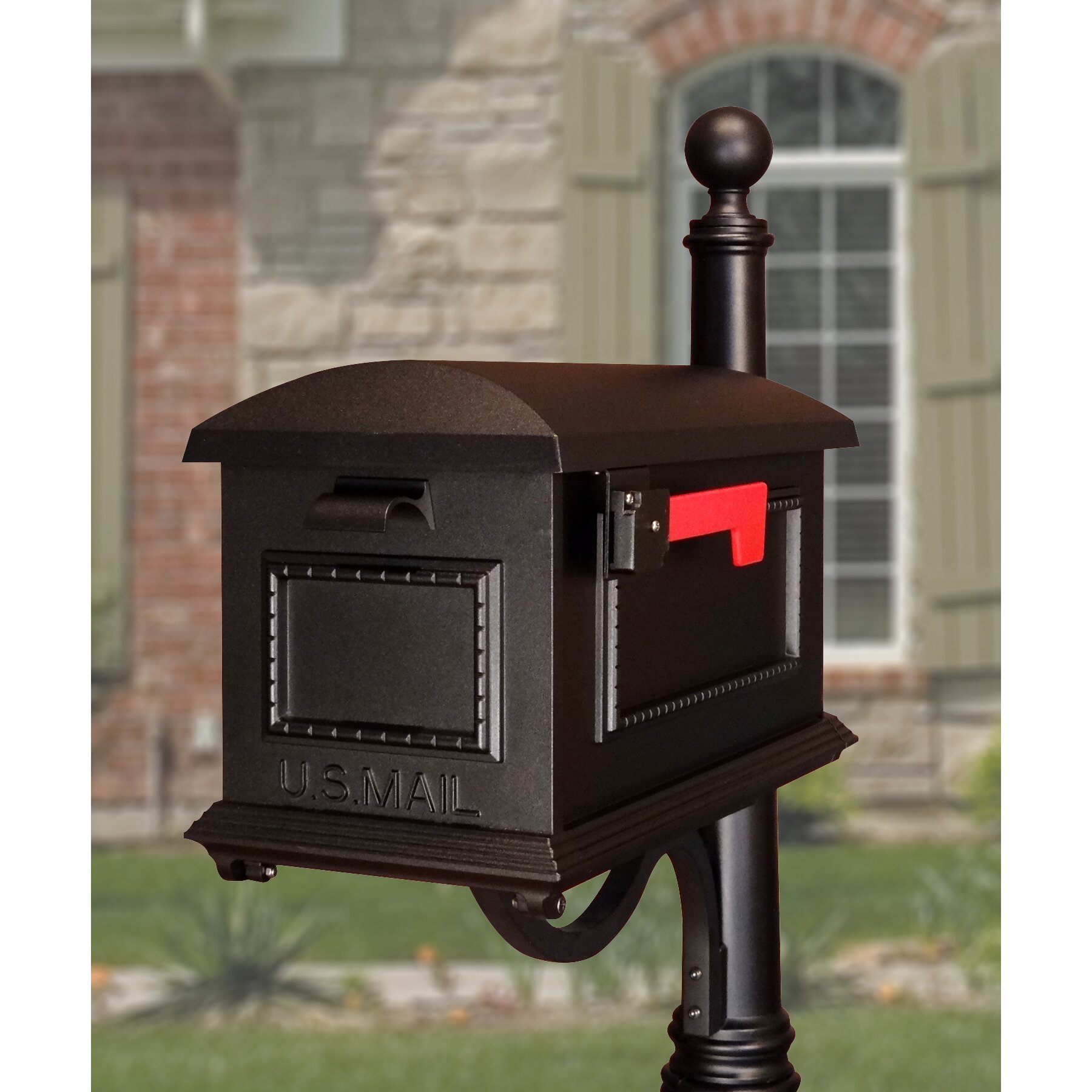 Special Lite Products Traditional Town Square Mailbox & Reviews | Wayfair