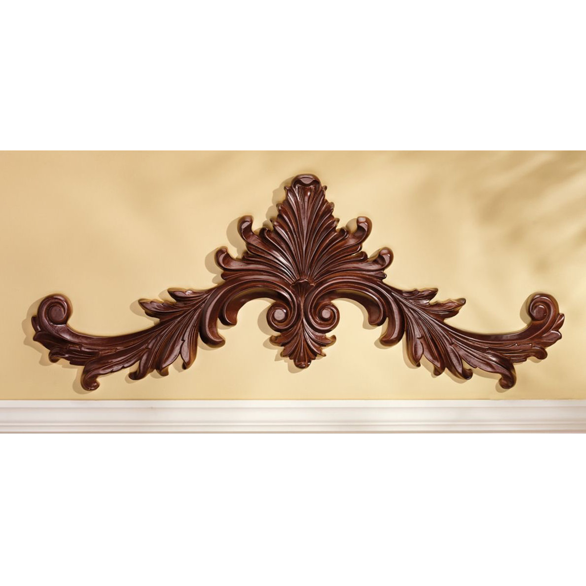 Design Toscano Baroque Architectural Pediment Wall Décor & Reviews