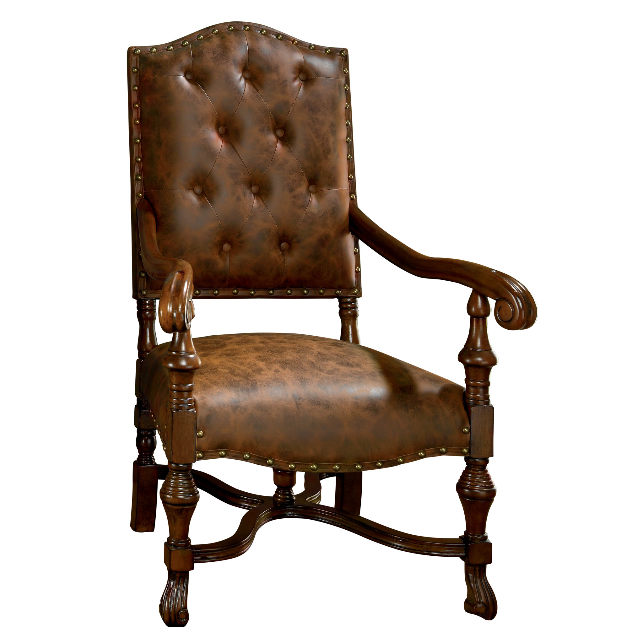 Villandry Spanish Revival Arm Chair Wayfair