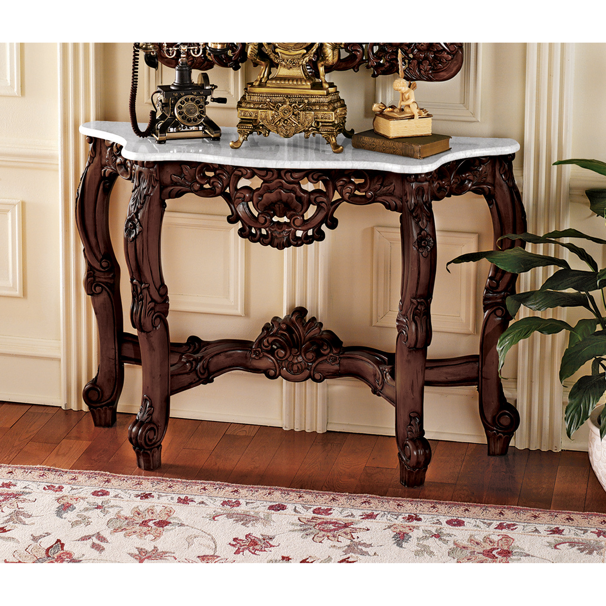 Design Toscano Royal Baroque Console Table & Reviews Wayfair