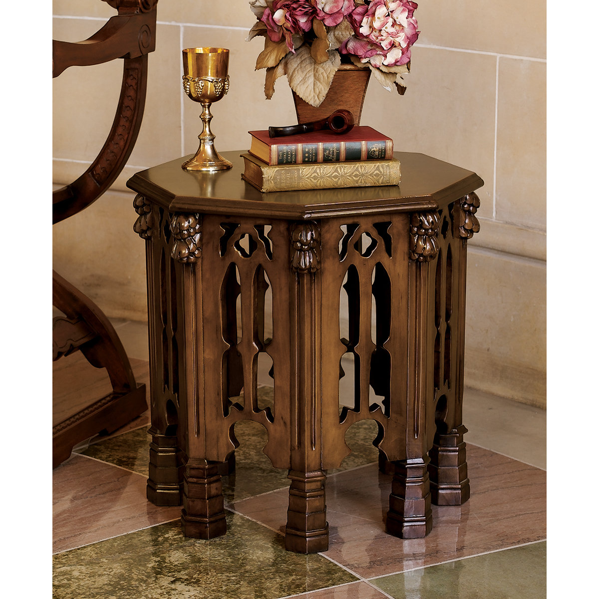 Gothic Revival End Table Wayfair