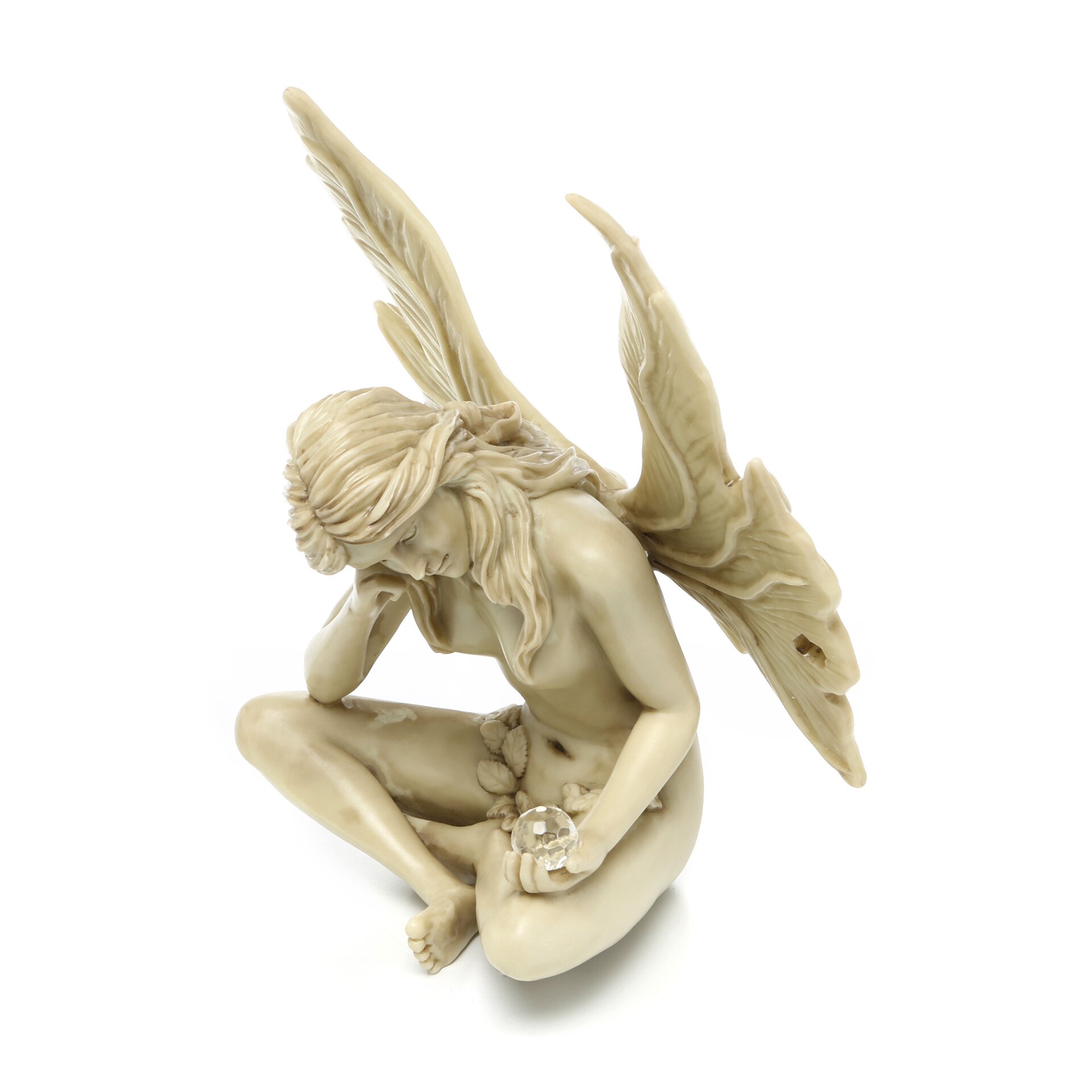 design toscano the secret garden gazing fairy statue