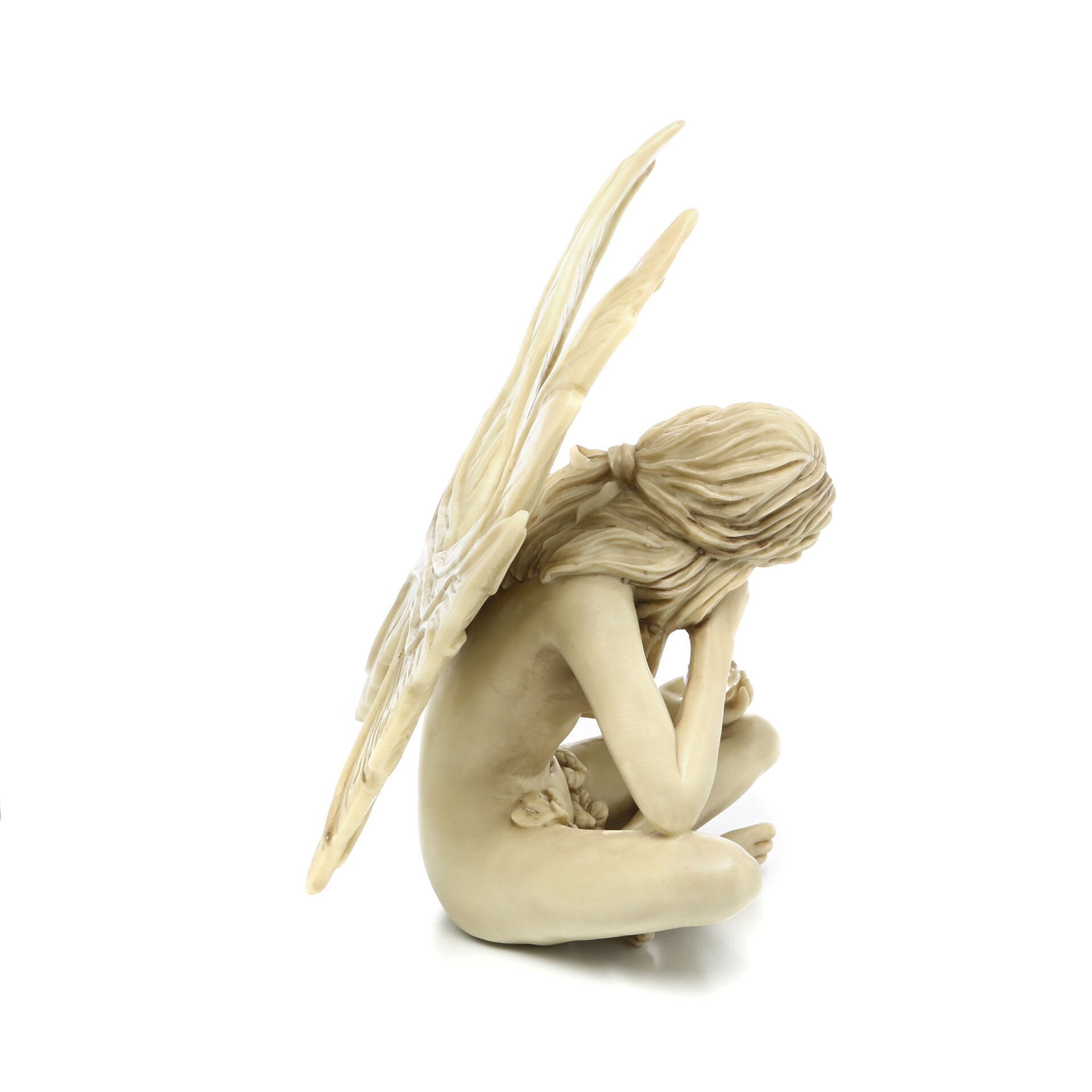 design toscano the secret garden gazing fairy statue