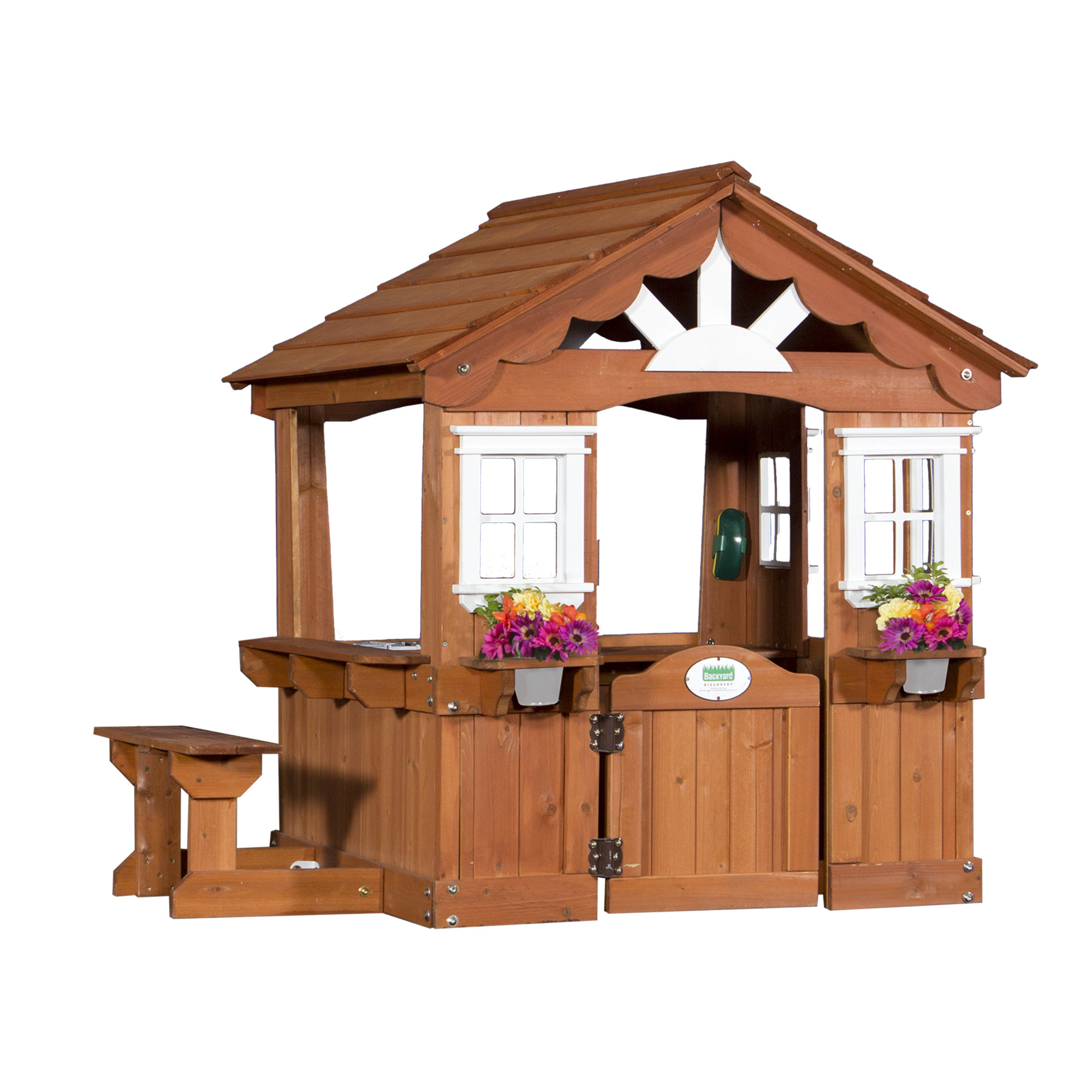 Backyard Discovery Scenic Playhouse  Reviews  Wayfair