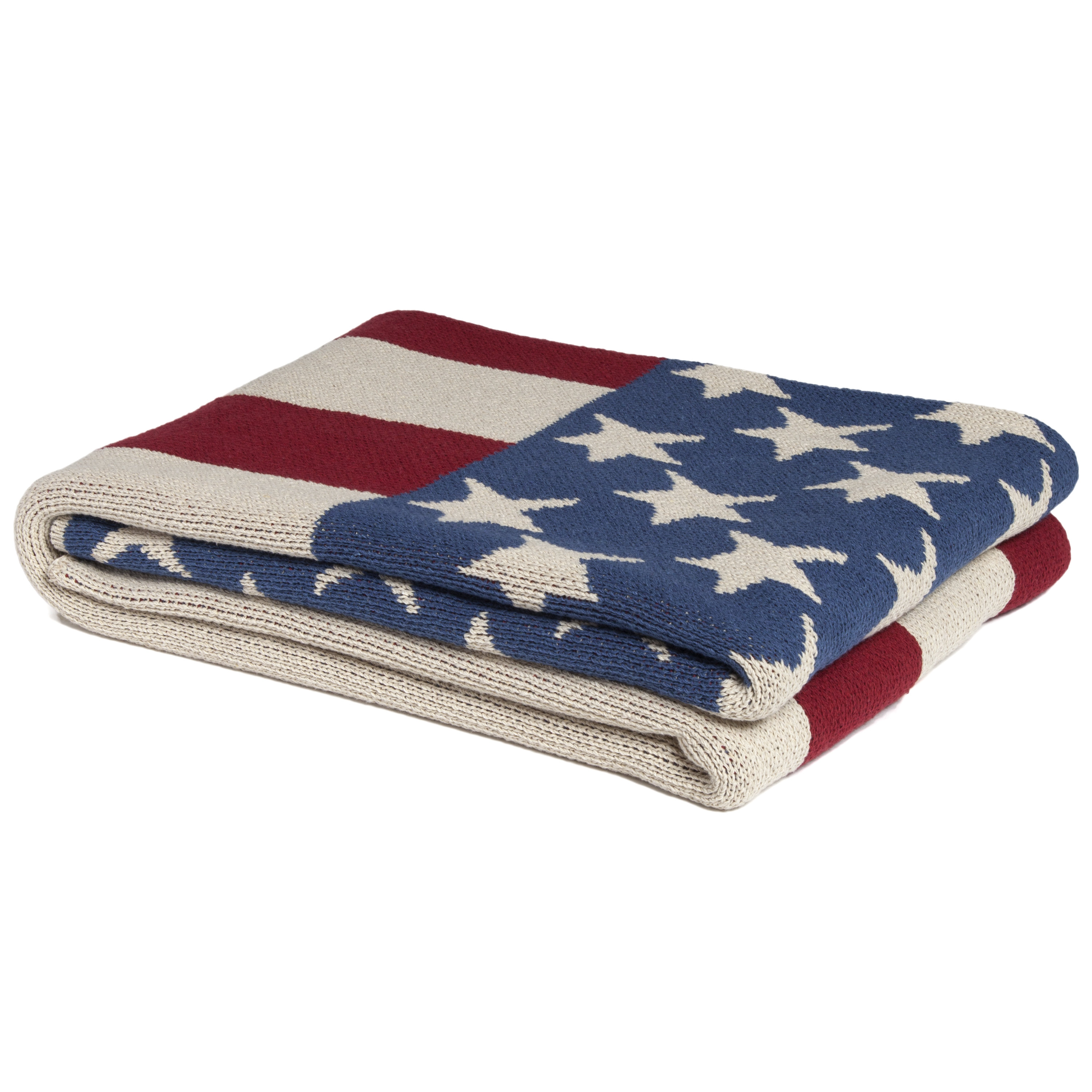 Vintage American Flag Throw Blanket | Wayfair