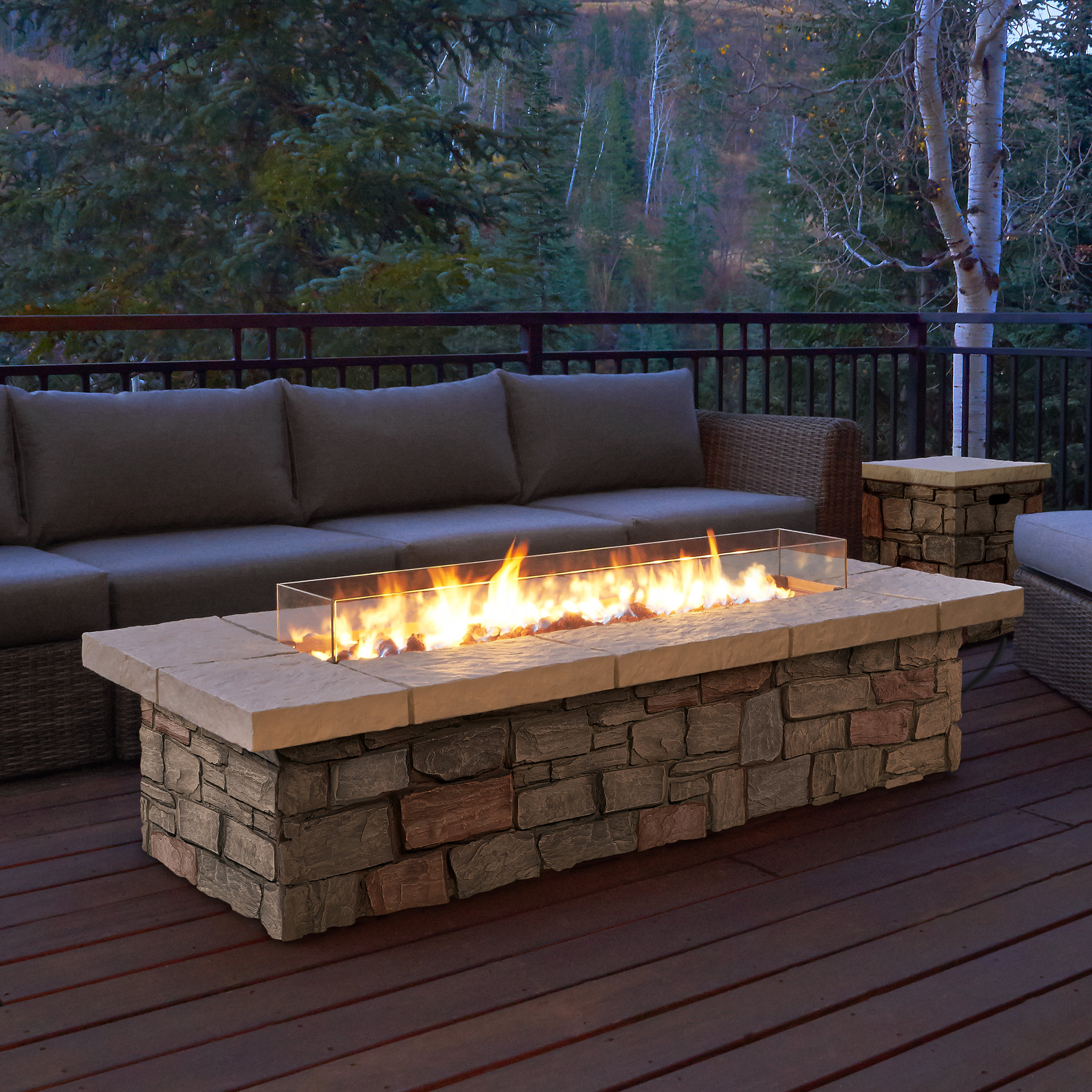 Can I Put A Fire Pit Table On A Deck at Pete Oleary blog