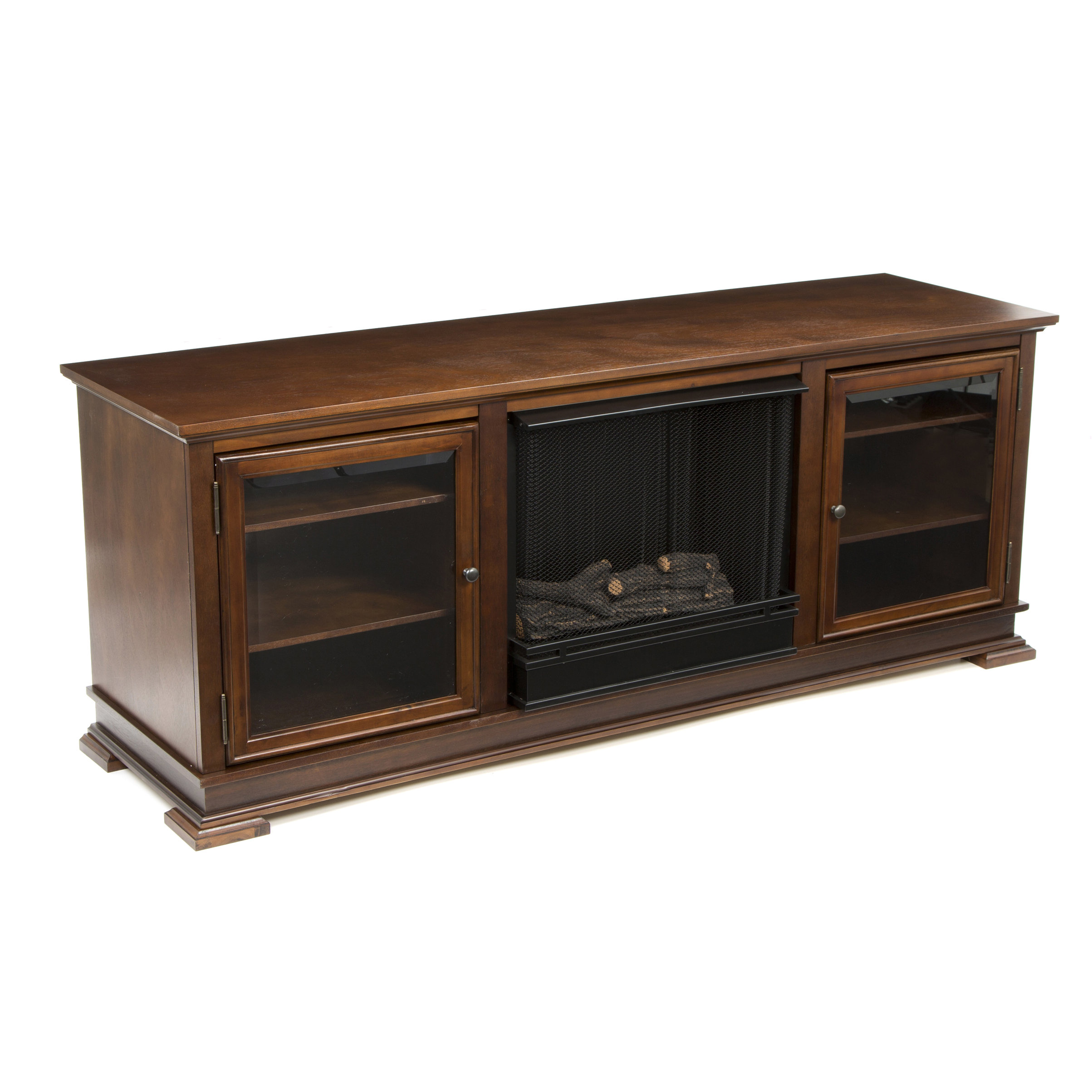 Real Flame Hudson Ventless TV Stand with Fireplace & Reviews Wayfair