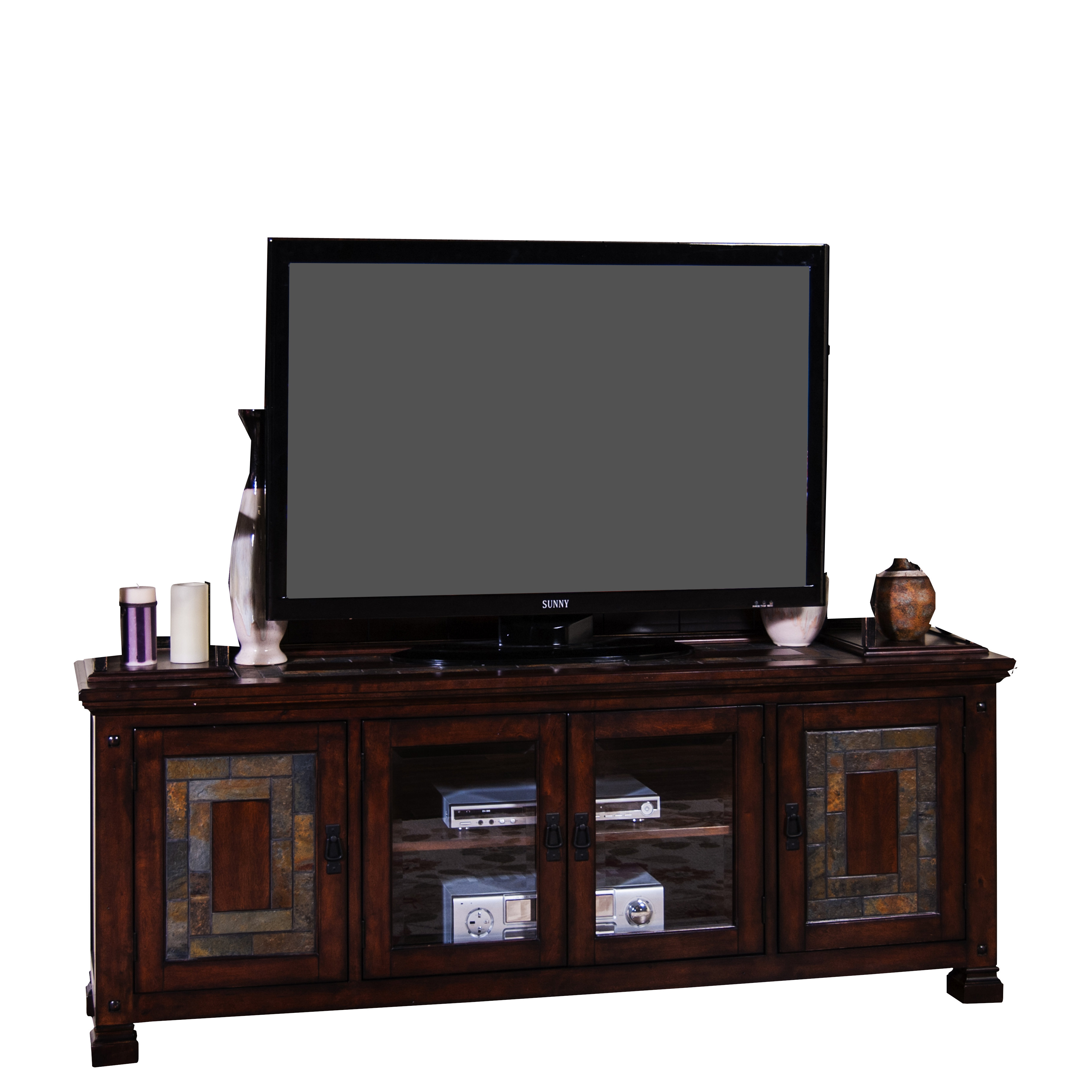 Sunny Designs Hazelnut 75" TV Stand & Reviews Wayfair