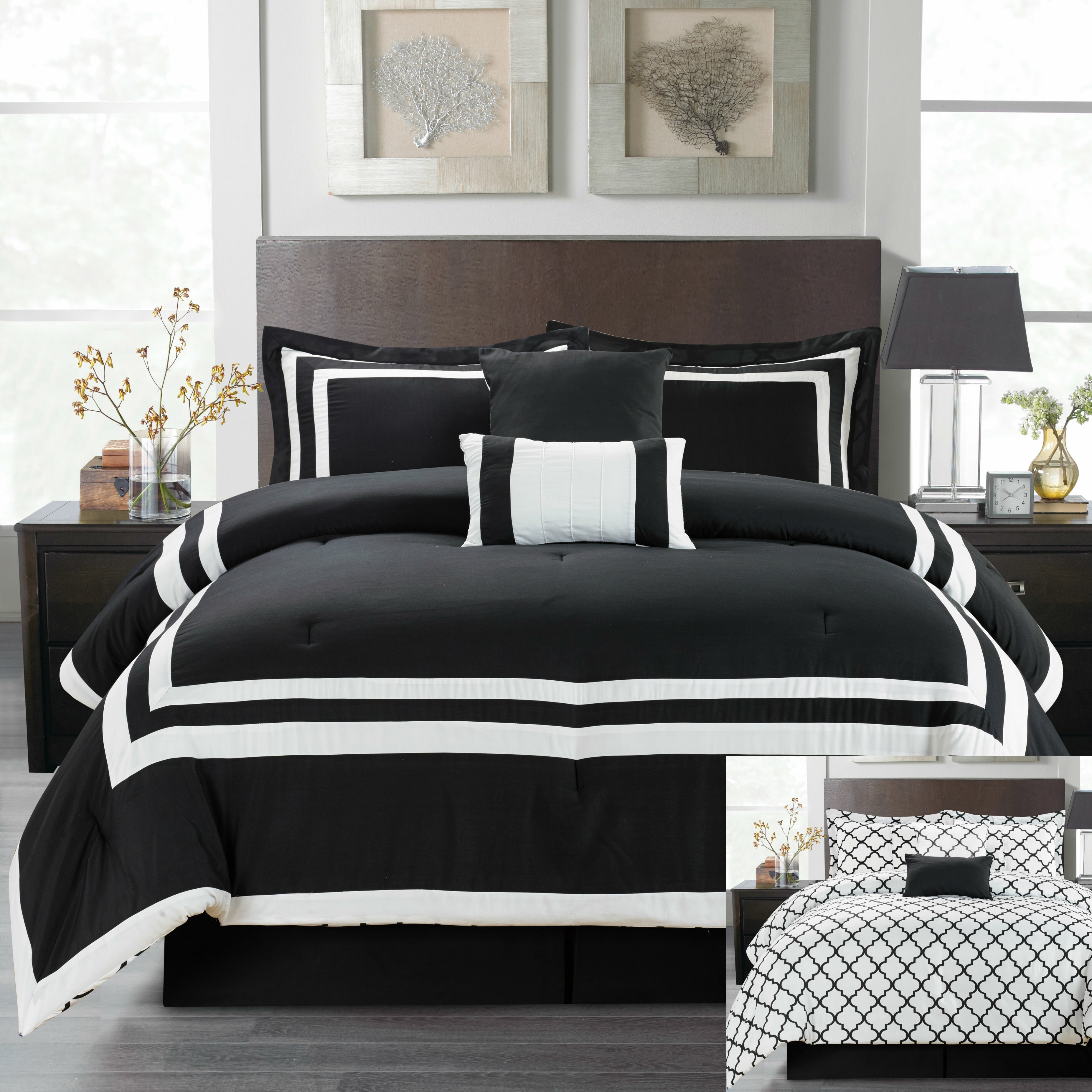 Luxury Home Shelton 6 Piece Comforter Set & Reviews | Wayfair