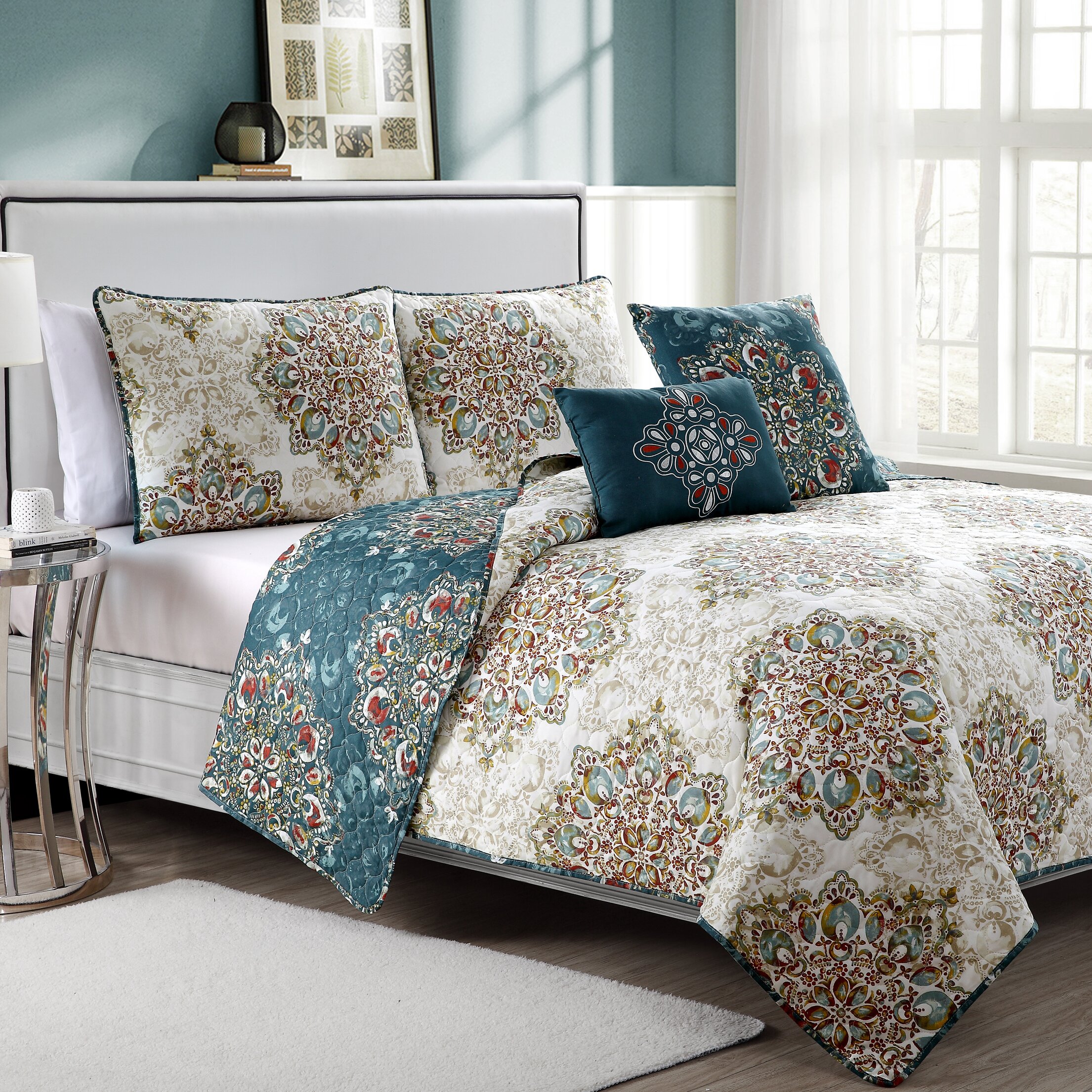 Tranquility 5 Piece Quilt Set | Wayfair