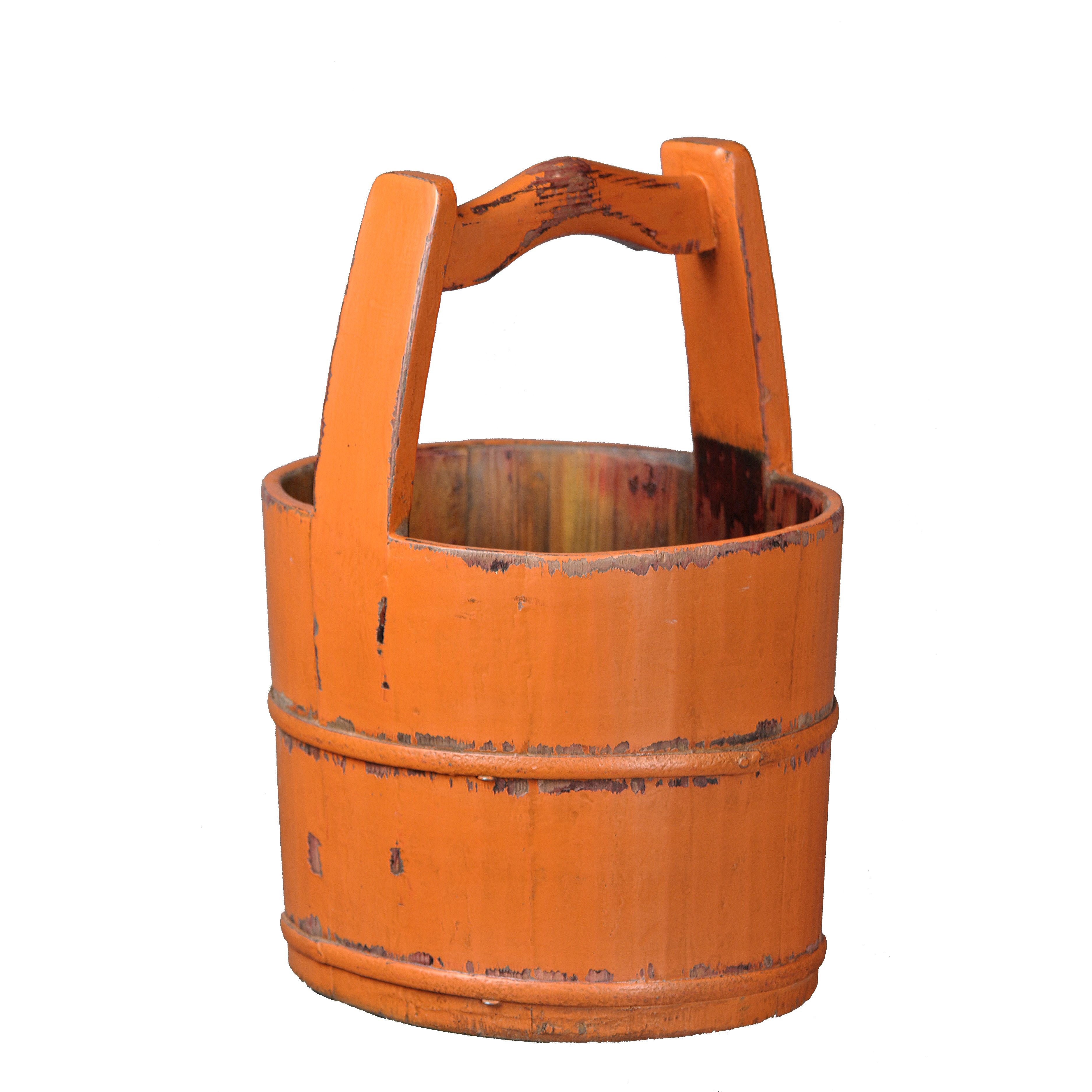 Antique Revival Vintage Water Bucket with Crested Handle & Reviews Wayfair