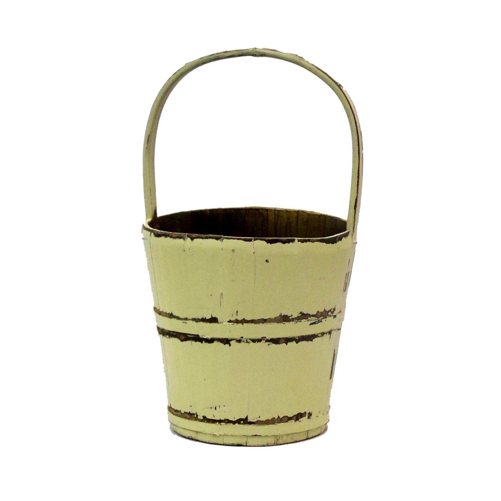 Antique Revival Vintage Water Bucket with Bamboo Handle & Reviews Wayfair