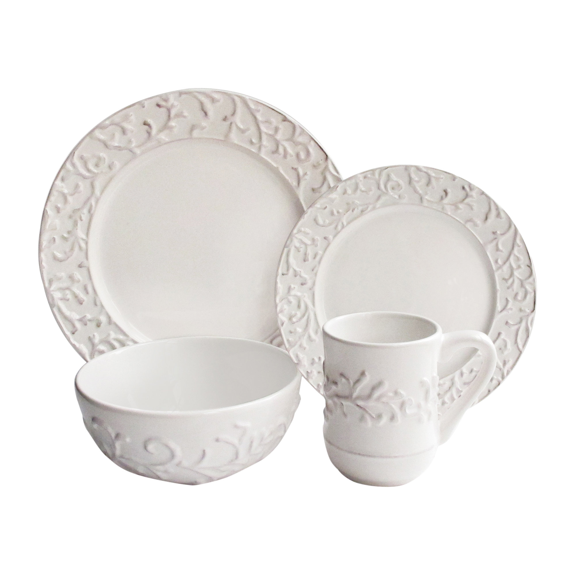 American Atelier Waverly 16 Piece Dinnerware Set & Reviews ...