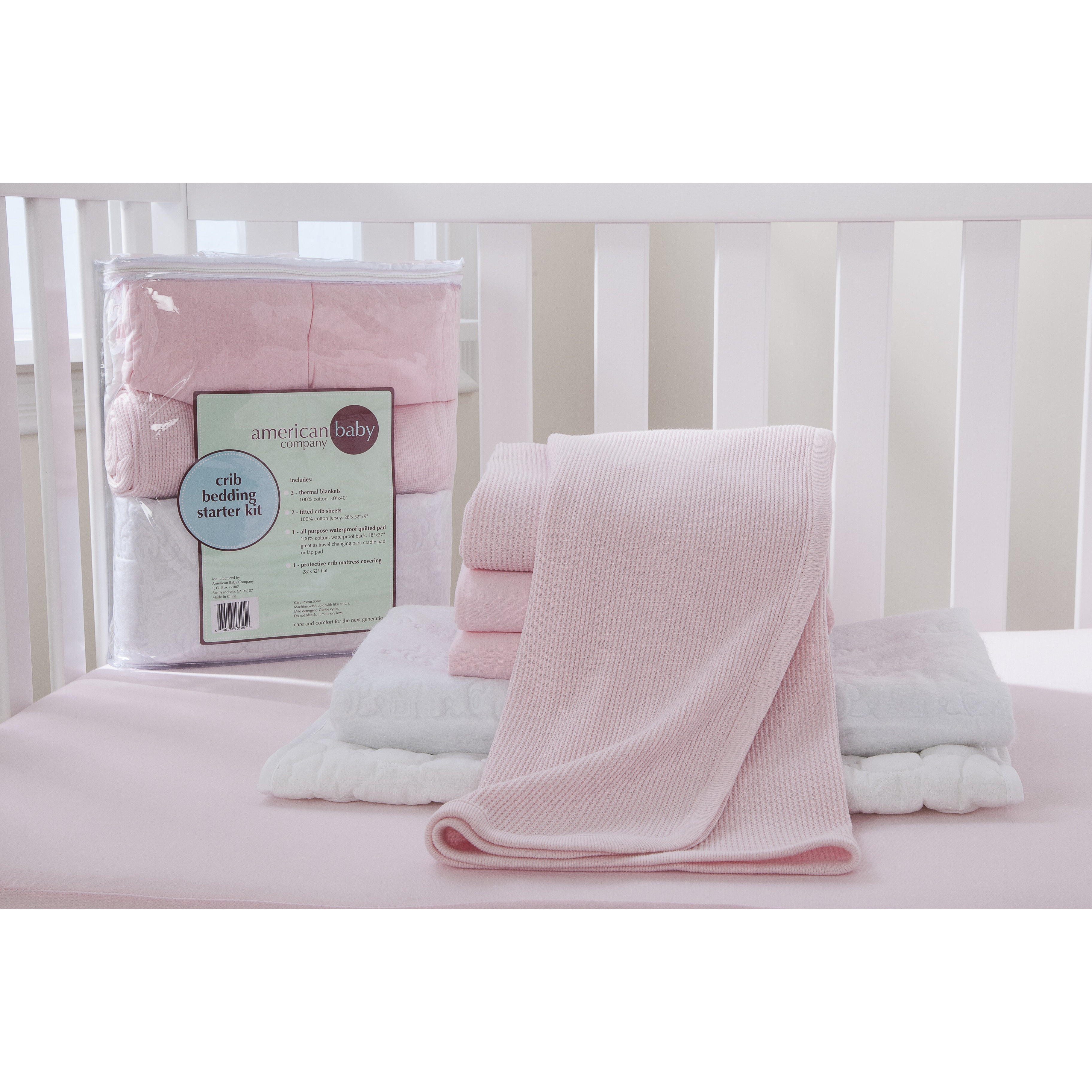 American Baby Company Starter 6 Piece Crib Bedding Set & Reviews Wayfair