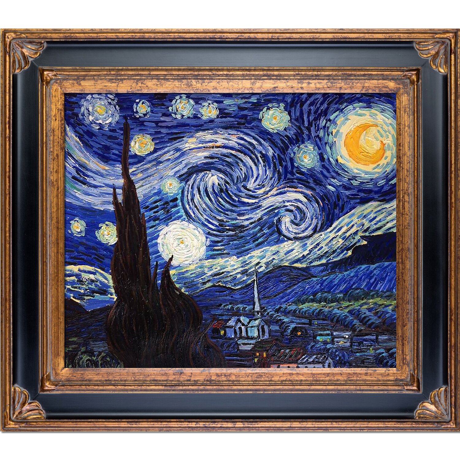 Картина звездная ночь ван. Звездная ночь Ван Гог 1889. Ван Гог Звездная ночь подлинник. Ван Гог Звёздная ночь оригинал. Звездная ночь Ван Гога оригинал.