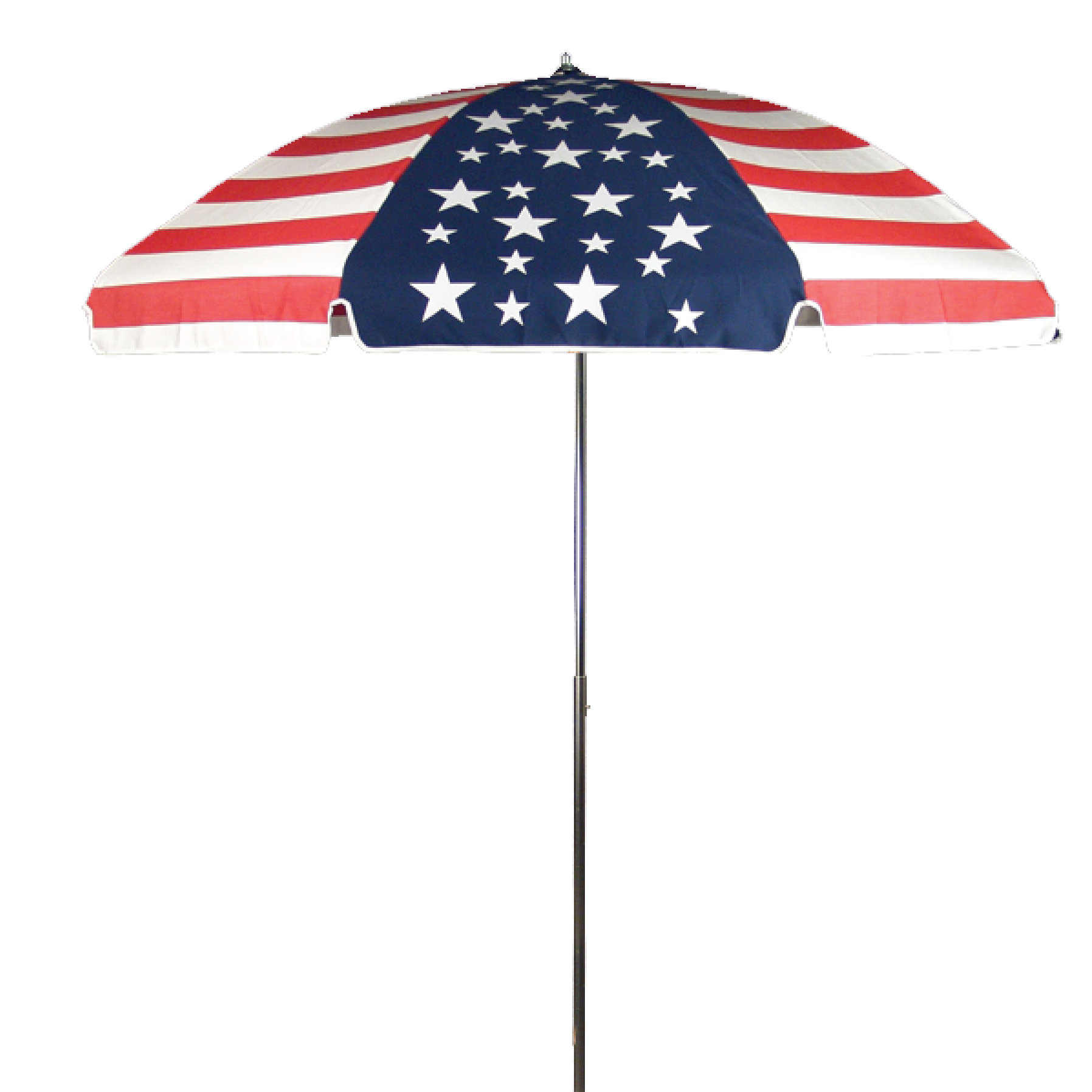 7.5 ft. Diameter Steel Commercial Grade American Flag Acrylic Patio