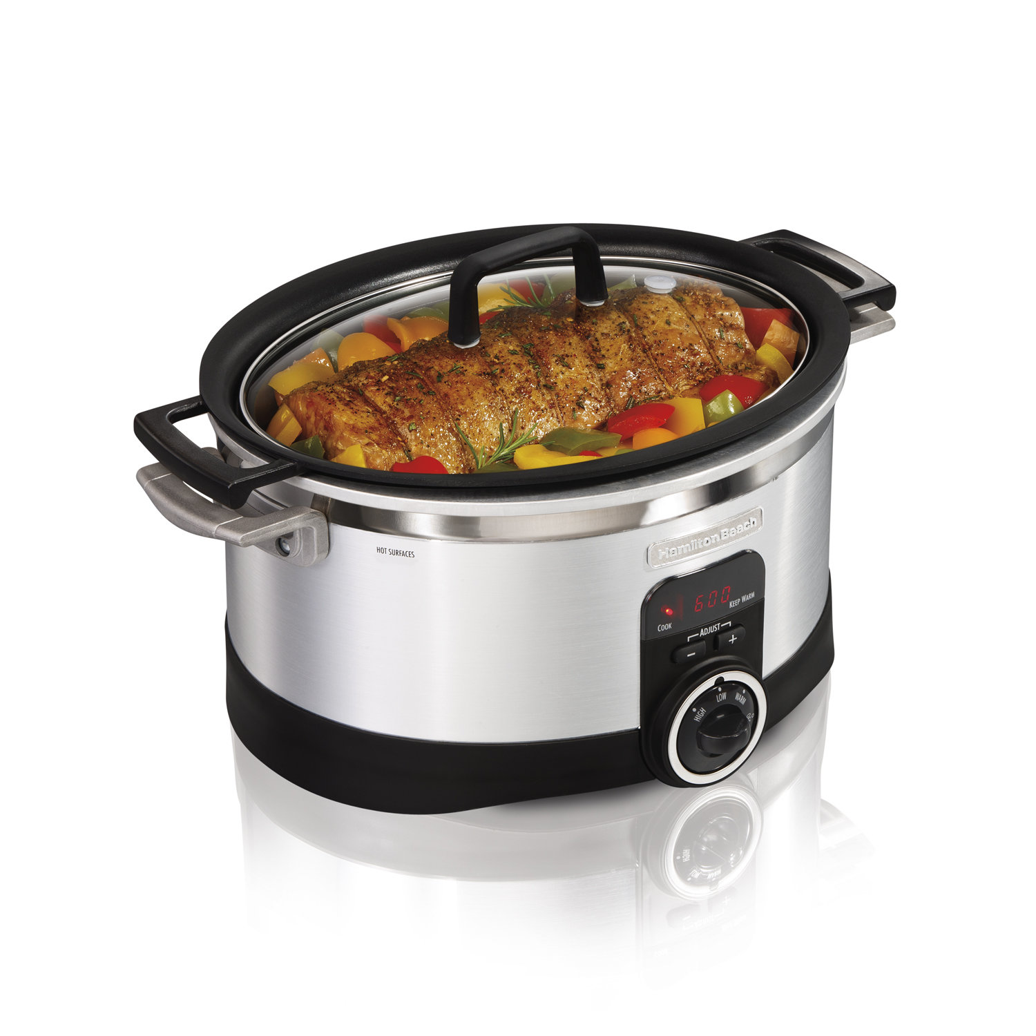 Hamilton Beach 6Quart Programmable Searing Slow Cooker & Reviews Wayfair