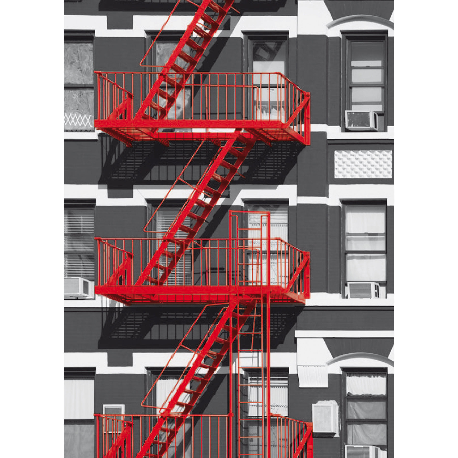 Ideal Decor Fire Escape Wall Mural Wayfair