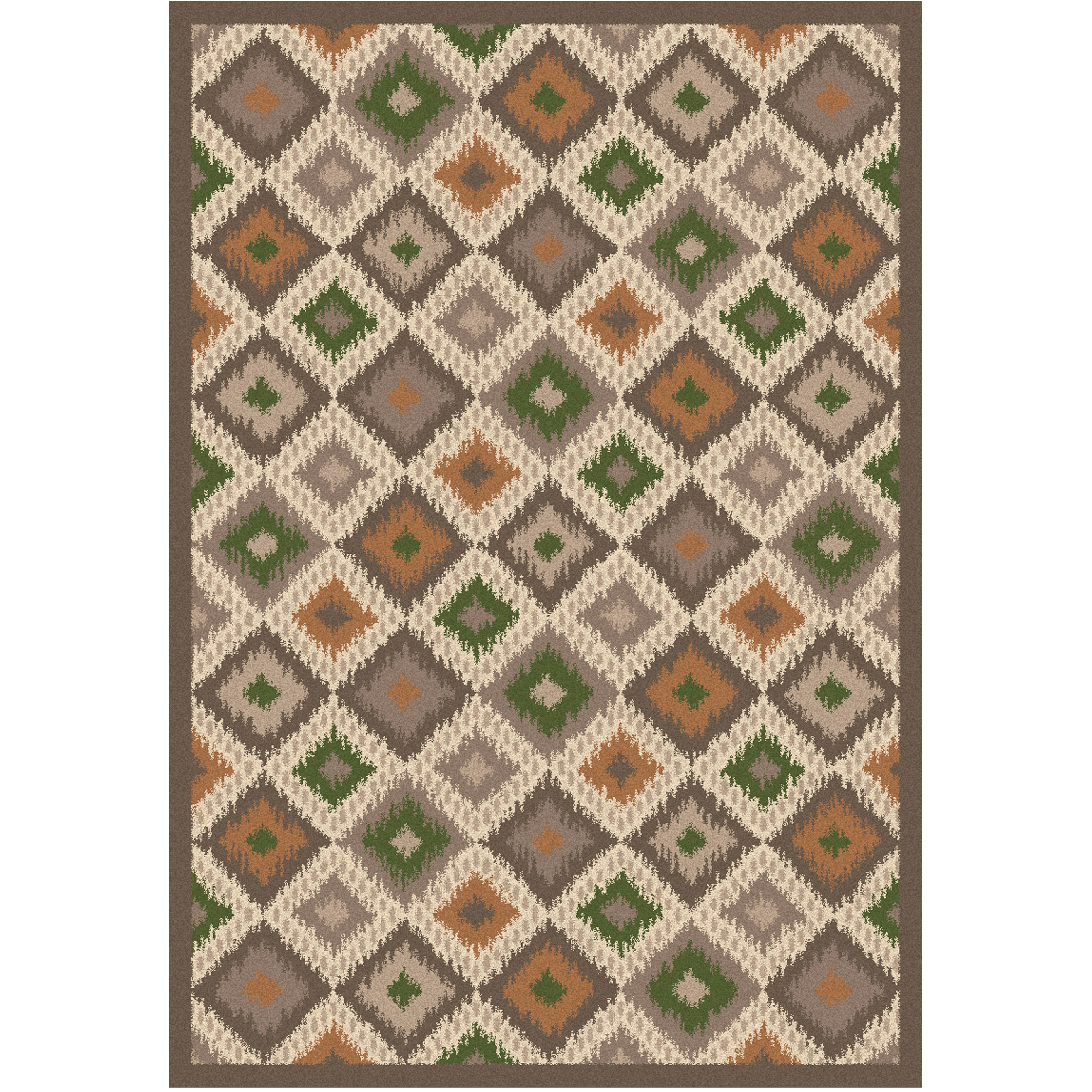 Wellington Ikat Earth Rug by Regence Home