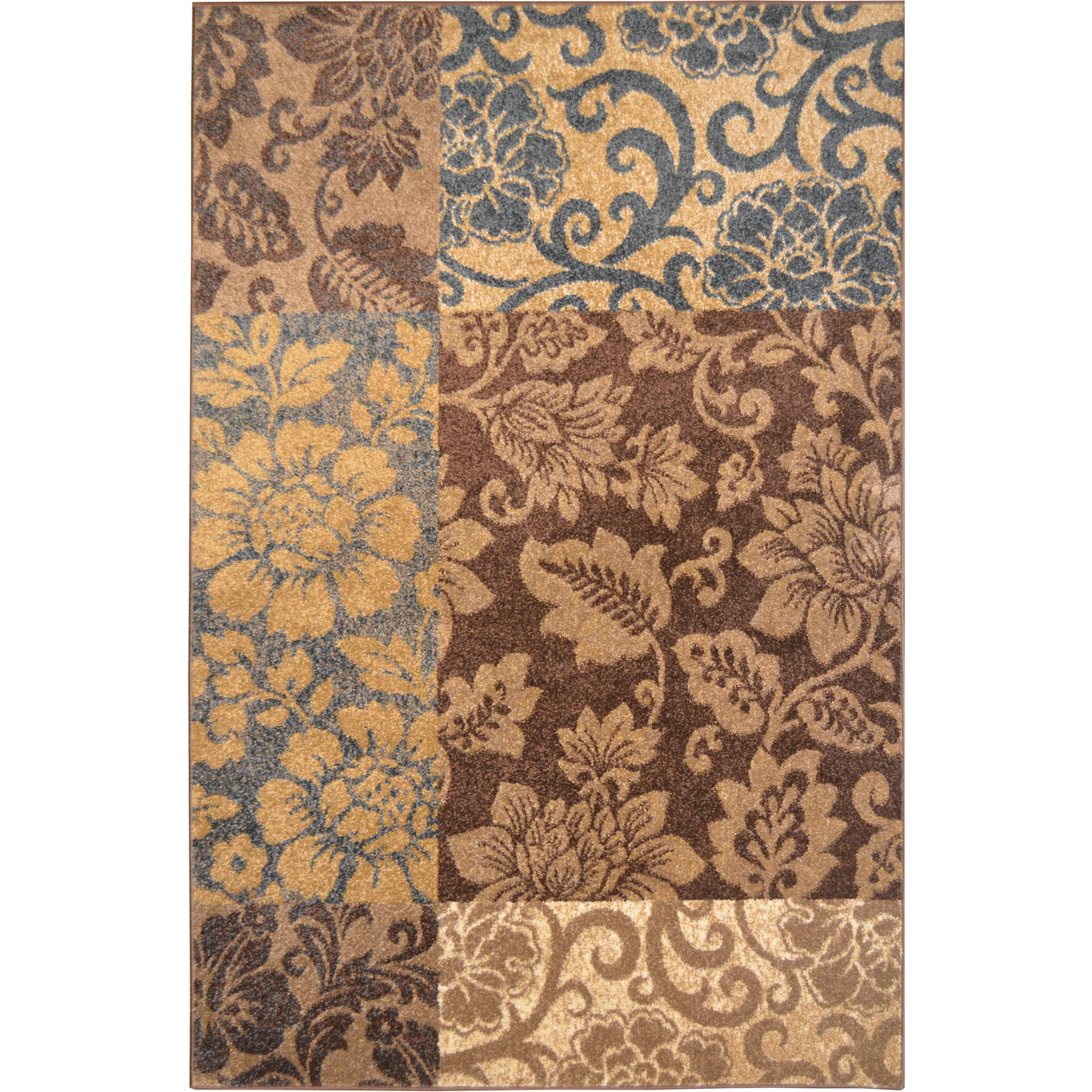 Home Dynamix Reaction Brown/Blue Area Rug & Reviews Wayfair